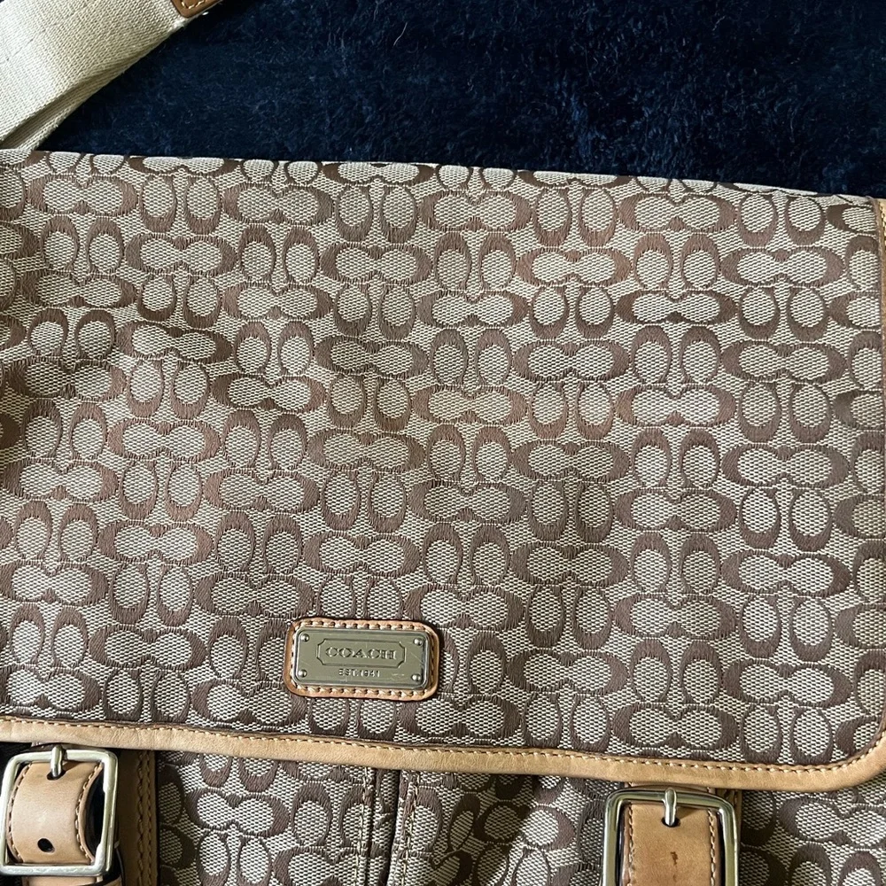 Vintage Coach Messenger Bag - Picture 2 of 10